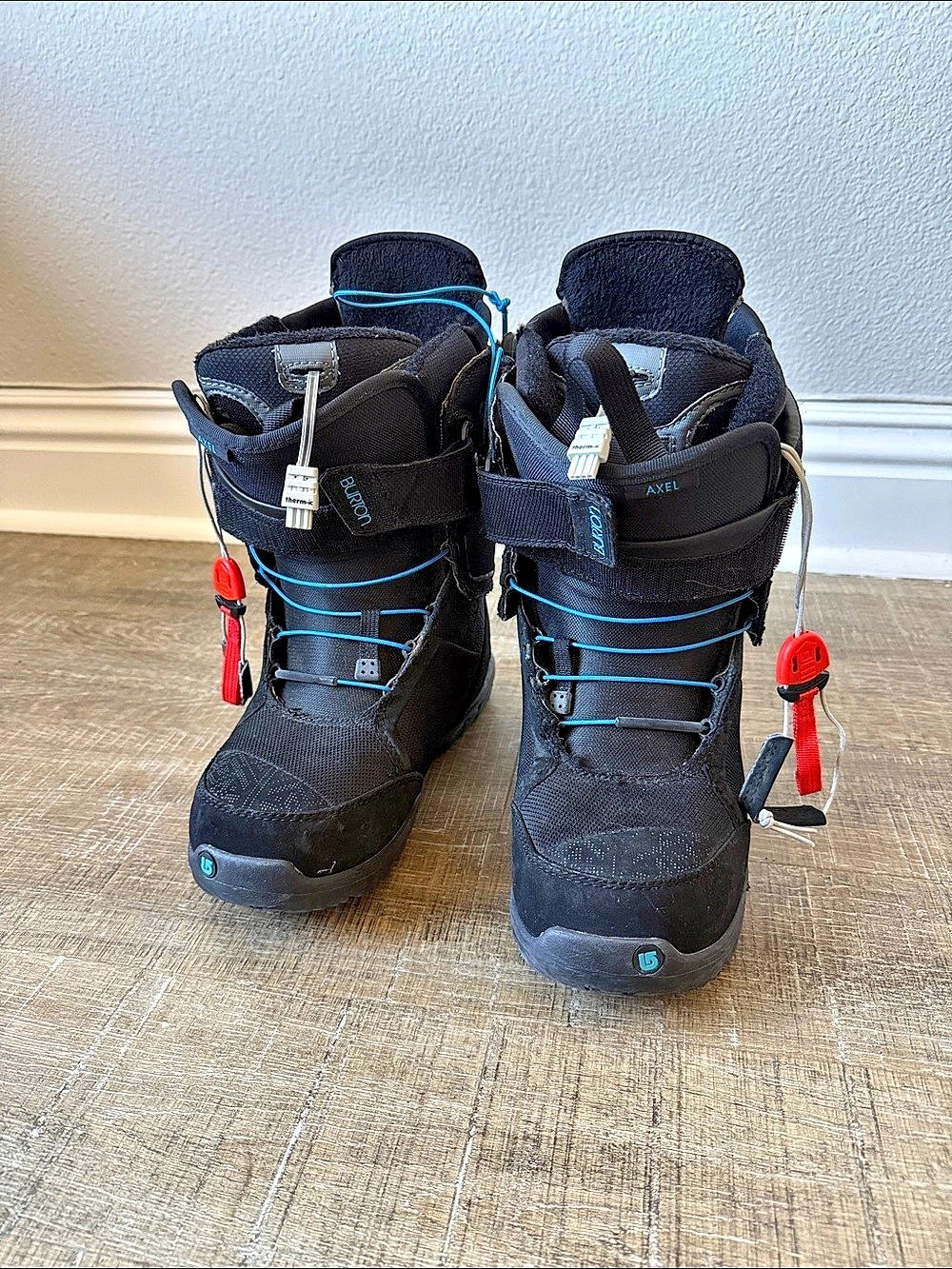 Burton Axel Women's Snowboard Boots Black & Blue US 9.5